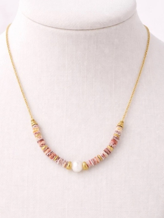 Kendra Scott Jewelry - Kendra Scott Lila Pastel Mix Pearl Shells Beaded Necklace NWT